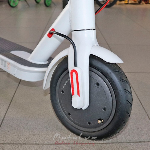 Bluetooth electric scooter TTG F6, 36V, 6.6AH SM, white