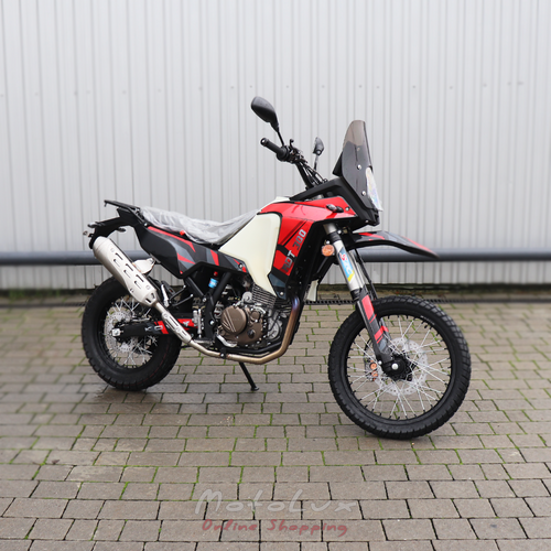 Enduro motorcycle KOVI ADT 300, black with red, 2024