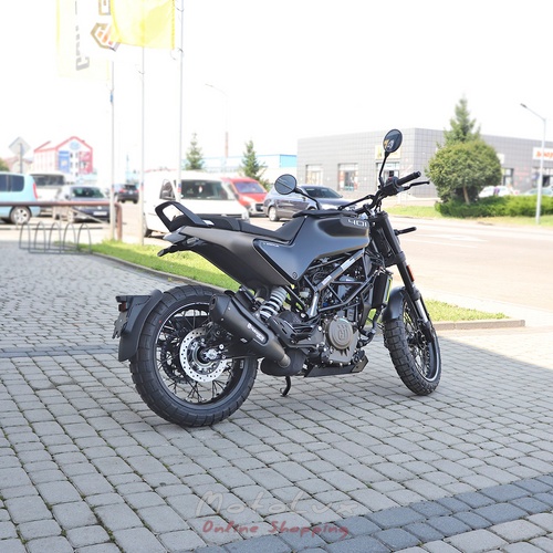 Мотоцикл Husqvarna Svartpilen 401, 44 к.с., чорний, 2023