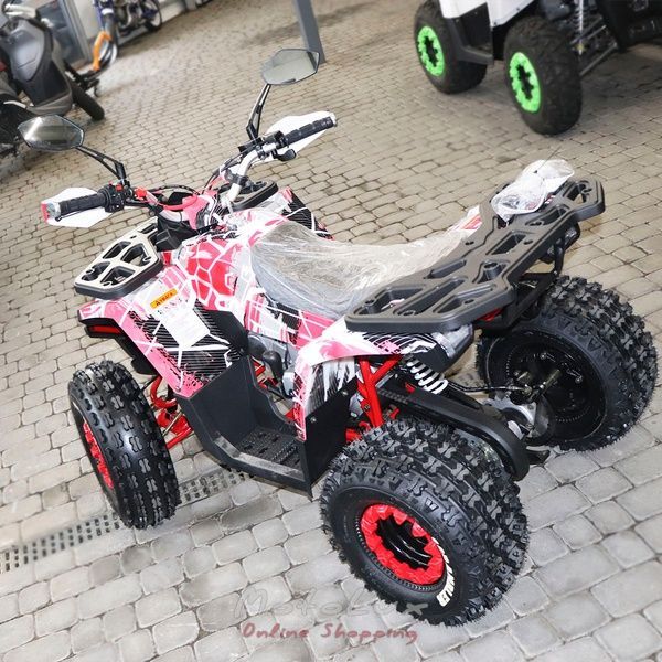 ATV teenager Comman Hunter Scrambler 150cc, red