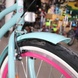 Neuzer Sunset road bike, 26 wheels, 17 frame, turquoise pink