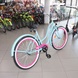 Neuzer Sunset road bike, 26 wheels, 17 frame, turquoise pink