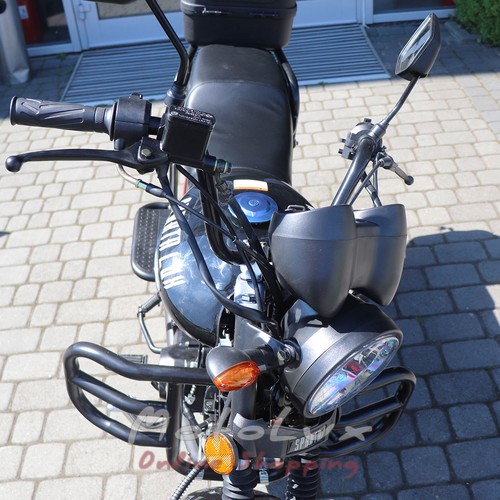 Moped Soul Sparta Lux 125 CC, fekete