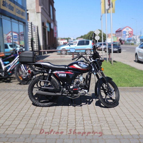 Moped Soul Sparta Lux 125 CC, black