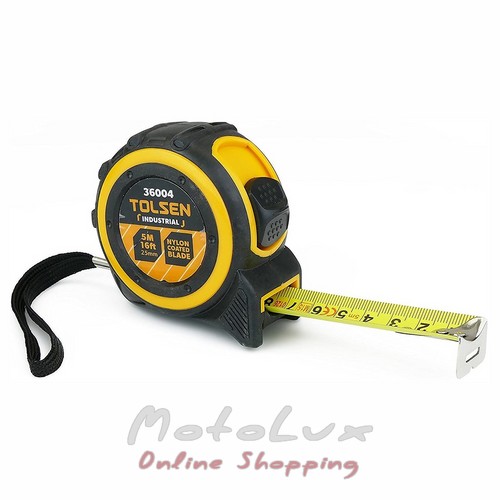 Tolsen Ergo tape measure 36004, 25 mm x 5 m