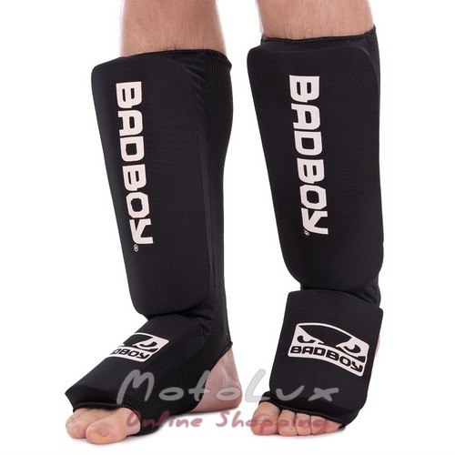 BDB stocking-type leg and foot protection, size L, black