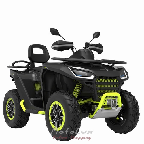 Segway Snarler 600 AT6L Full Utility ATV, fekete lime színű, 2024