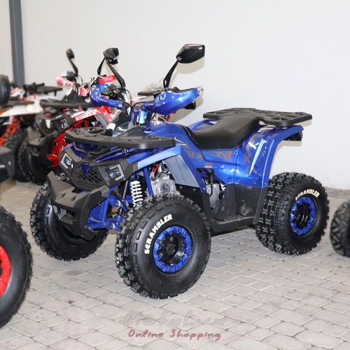 Квадроцикл підлітковий Comman Hunter Scrambler 150cc, синій