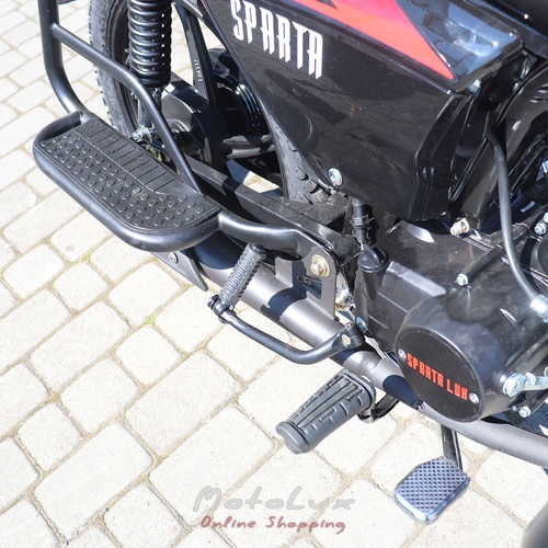 Moped Soul Sparta Lux 125 CC, čierny