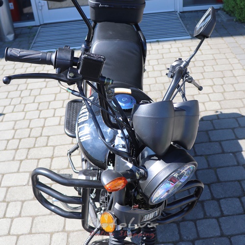 Moped Soul Sparta Lux 125 CC, čierny