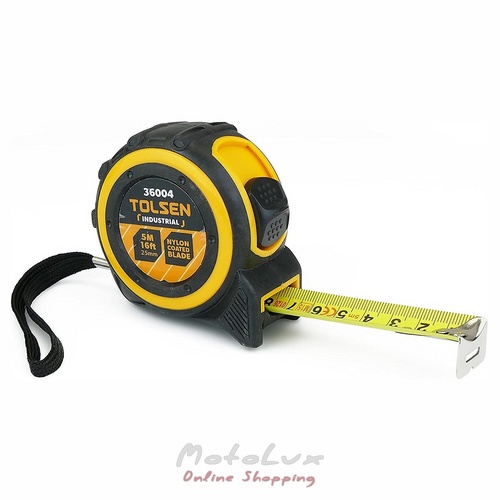 Tolsen Ergo tape measure 36004, 25 mm x 5 m