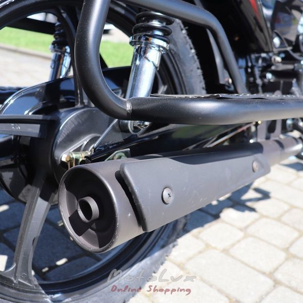 Moped Soul Sparta Lux 125 CC, fekete