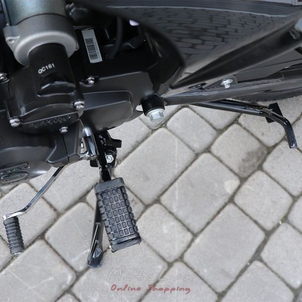 Мотоцикл Forte FT200-TK03, черно-красный