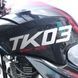 Мотоцикл Forte FT200-TK03, черно-красный