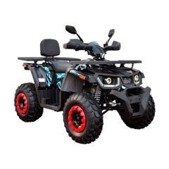 Утилитарный квадроцикл FORTE Shark II 200, черный