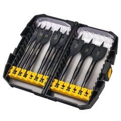 Набор перьевых сверл DeWALT EXTREME IMPACT по дереву, d=12, 16, 18, 20, 22, 25, 28, 32 мм