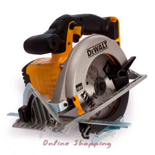 Cordless circular saw DeWALT, 18B XR Li-lon, 5150 rpm, weight 2.9 kg