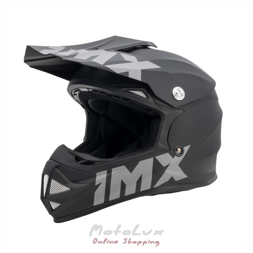 Motorcycle helmet IMX FMX 01 Junior, size S, black