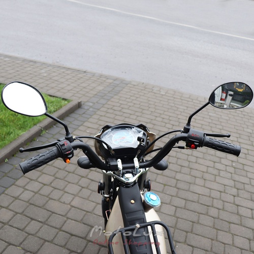 Motocykel Spark SP125C-1CFN, 7 hp, zlatý