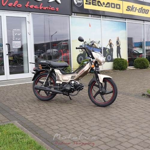 Motocykel Spark SP125C-1CFN, 7 hp, zlatý