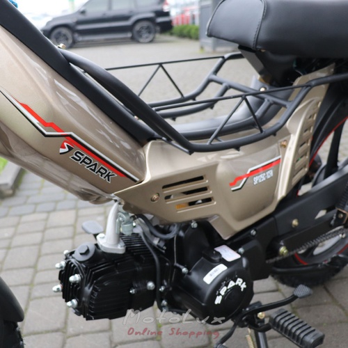 Motocykel Spark SP125C-1CFN, 7 hp, zlatý