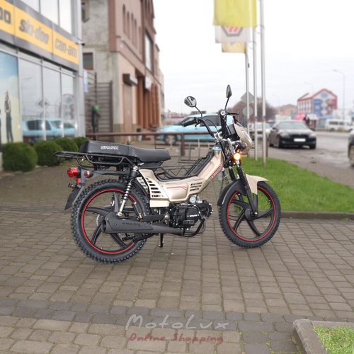 Motocykel Spark SP125C-1CFN, 7 hp, zlatý