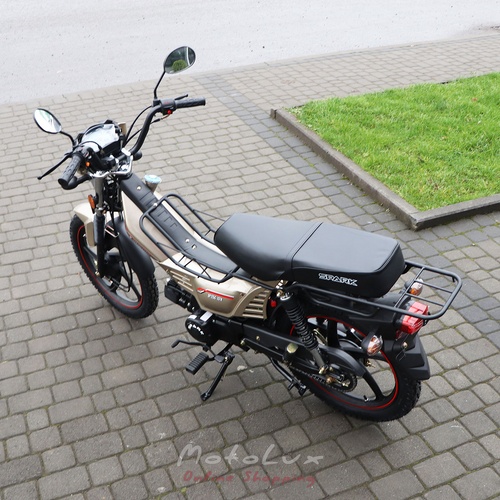 Motocykel Spark SP125C-1CFN, 7 hp, zlatý