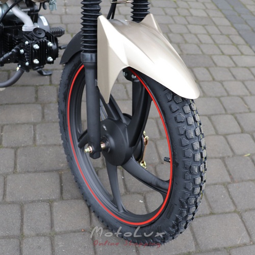 Motocykel Spark SP125C-1CFN, 7 hp, zlatý