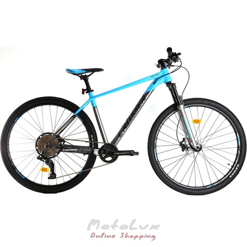 Велосипед гірський Crosser MT 036, колеса 26, рама 19, black n turquoise