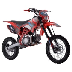 ZUUMAV S5-150 motorcycle, red