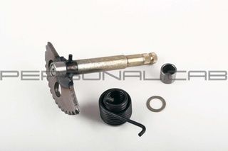 Clockwork sector, crescent, 4T GY6 125/150, L-134mm, +spring, bushings