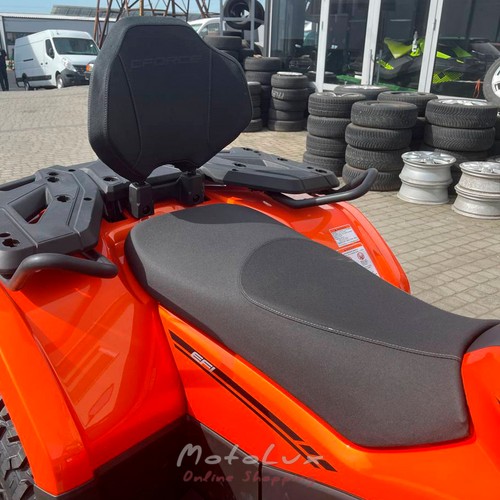 Утилітарний квадроцикл CFMOTO CFORCE 450L EPS, Lava Orange, 2024