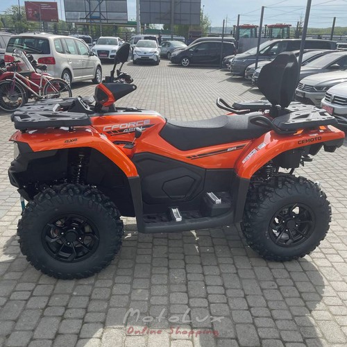 Утилітарний квадроцикл CFMOTO CFORCE 450L EPS, Lava Orange, 2024