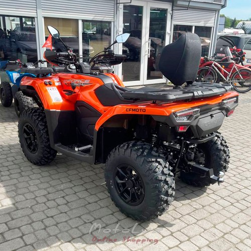 Утилітарний квадроцикл CFMOTO CFORCE 450L EPS, Lava Orange, 2024