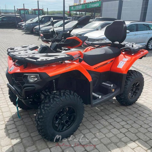 Утилітарний квадроцикл CFMOTO CFORCE 450L EPS, Lava Orange, 2024