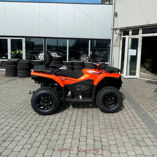 Утилітарний квадроцикл CFMOTO CFORCE 450L EPS, Lava Orange, 2024