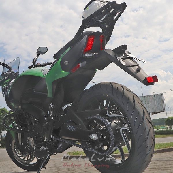 Motocykel Bajaj Dominar D400 UG, zelenou,