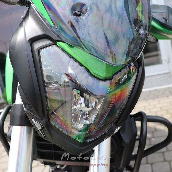 Motocykel Bajaj Dominar D400 UG, zelenou,
