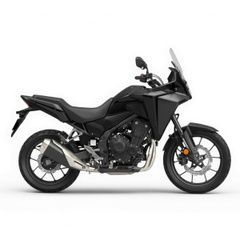 Motocykel Honda NX500, čierny
