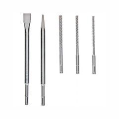 Drill set Bosch SDS Plus 5X 2 chisels, 2.607.017.515
