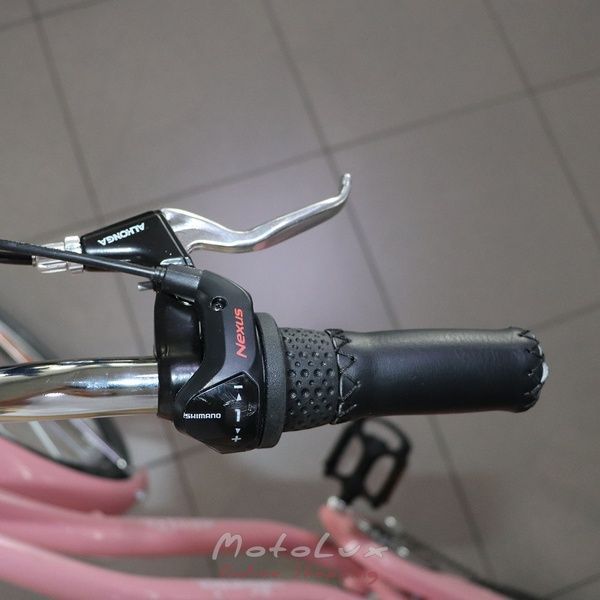 Cestn&yacute; bicykel Neuzer California, koles&aacute; 26, r&aacute;m 17, Shimano Nexus, ružov&yacute;