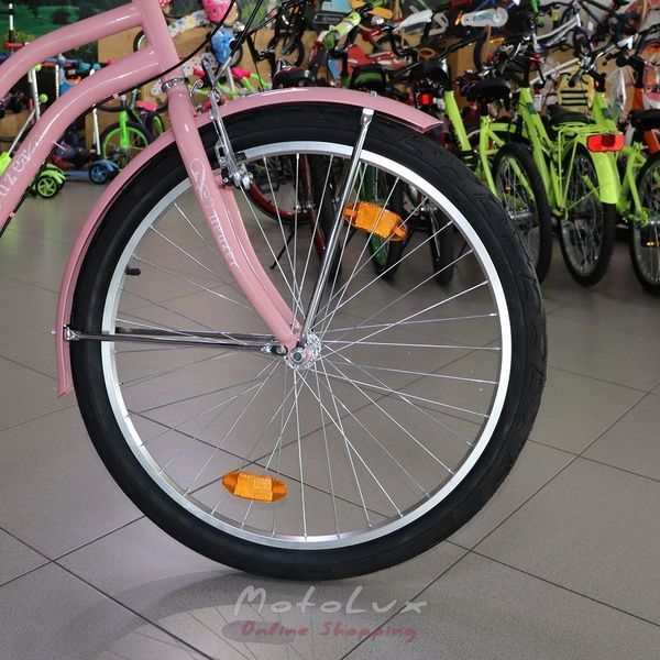 Cestn&yacute; bicykel Neuzer California, koles&aacute; 26, r&aacute;m 17, Shimano Nexus, ružov&yacute;