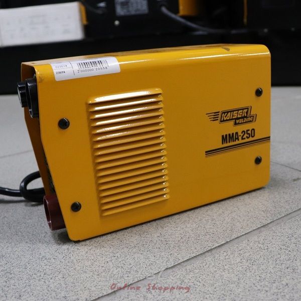 Инвертор сварочный Kaiser MMA-250, 6.5 кВт, 250А