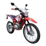 Мотоцикл BSE S2 Enduro 250, червоний