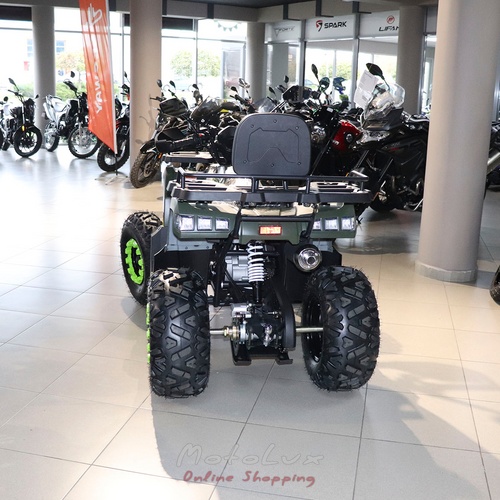 Квадроцикл Comman Scorpion 200cc, чорний з зеленим