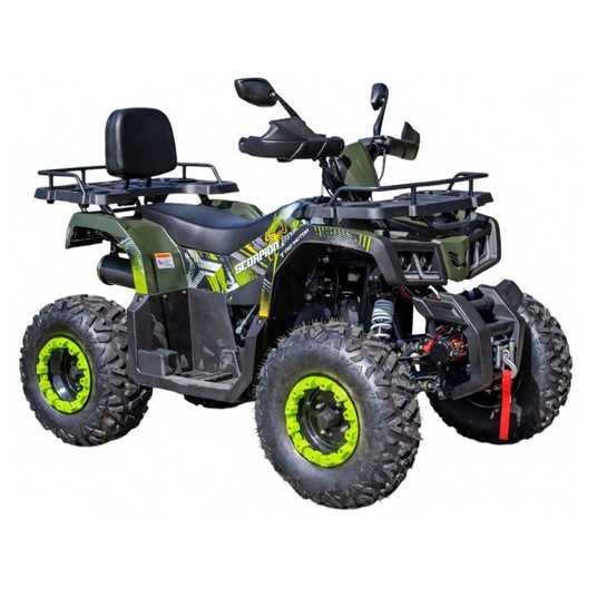 Comman Scorpion 200cc quad bike, black with green buy for 1 791