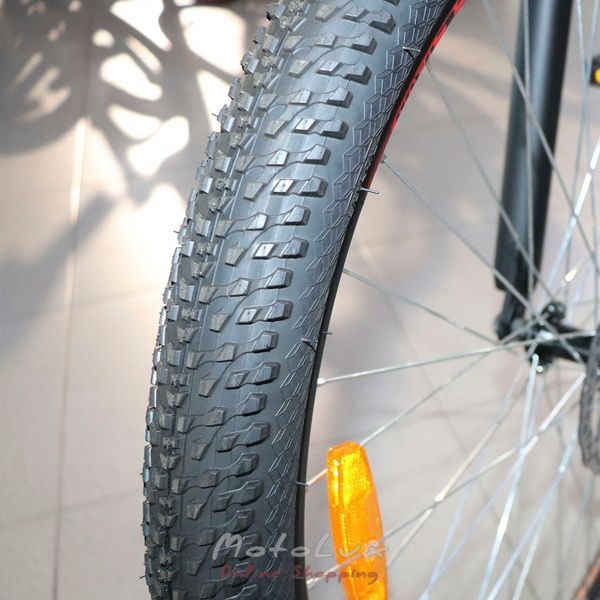 Horsk&yacute; bicykel 650B Avanti Smart, koles&aacute; 29, r&aacute;m 17, black n gray n red, 2021
