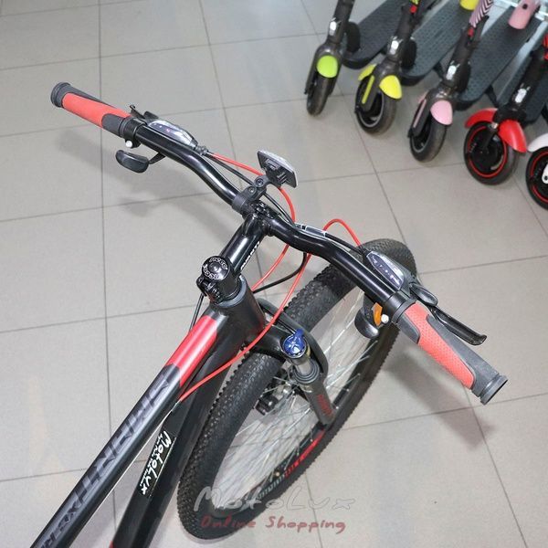 Horsk&yacute; bicykel 650B Avanti Smart, koles&aacute; 29, r&aacute;m 17, black n gray n red, 2021