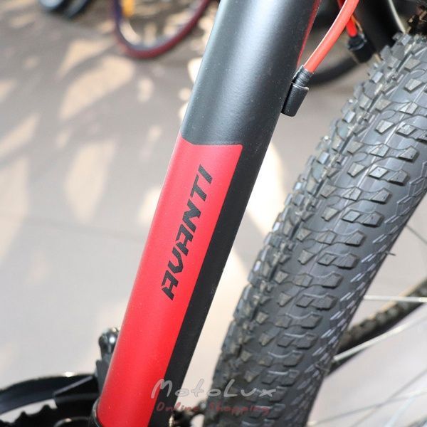 Horsk&yacute; bicykel 650B Avanti Smart, koles&aacute; 29, r&aacute;m 17, black n gray n red, 2021