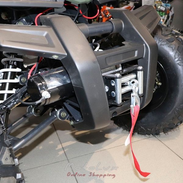 Квадроцикл Comman Scorpion 200cc, черный с зеленым